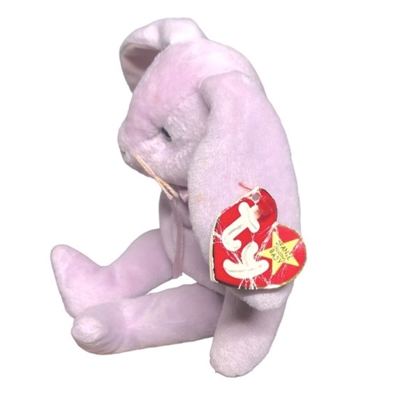 Vintage 1996 “Floppity” Ty Beanie Babies W/Misprinted Tag Errors - Picture 3 of 5